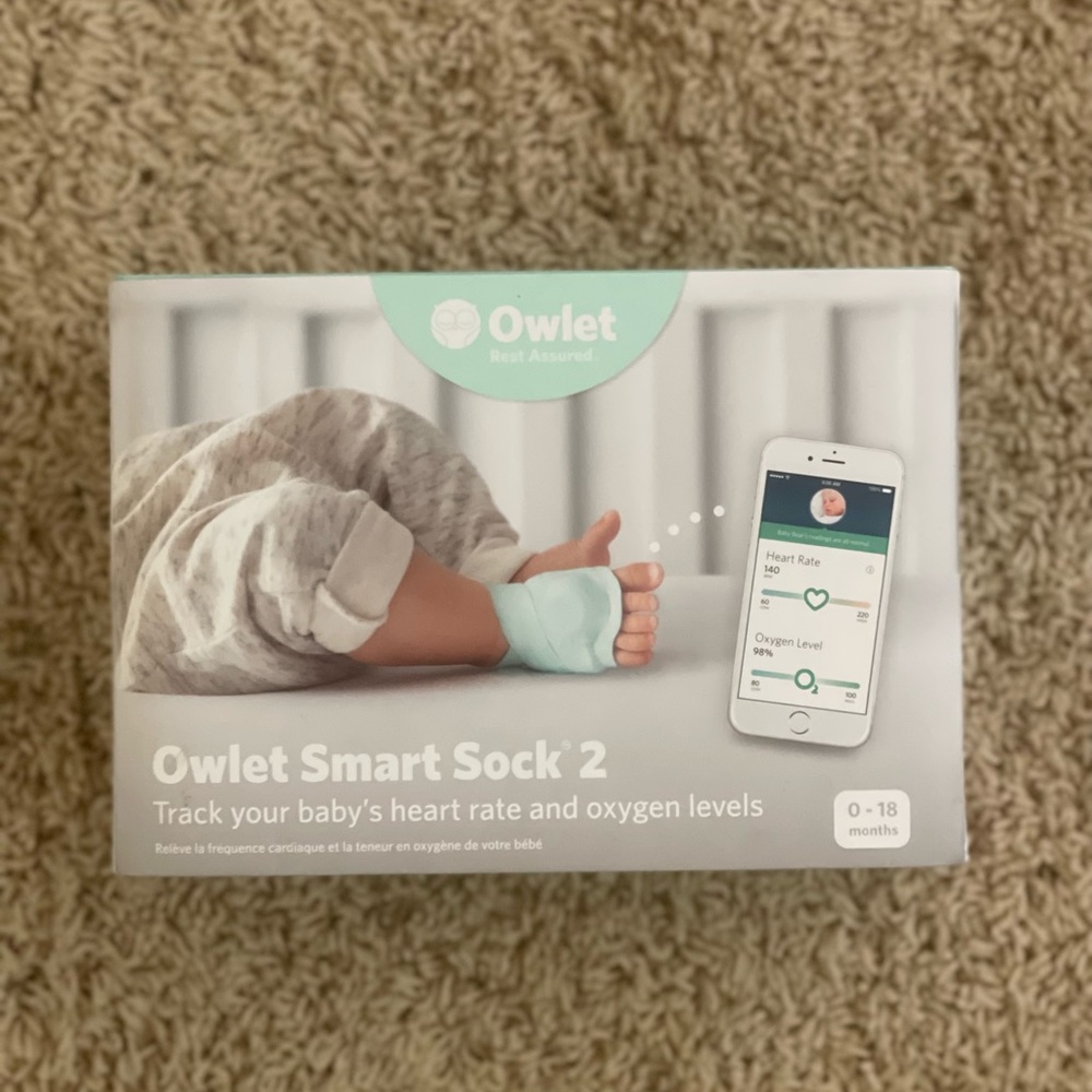 New -Owlet smart sock 2 for 0-18months.